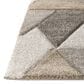 Dalyn Rug Company Carmona 3"1" x 5" Pewter Area Rug, , large