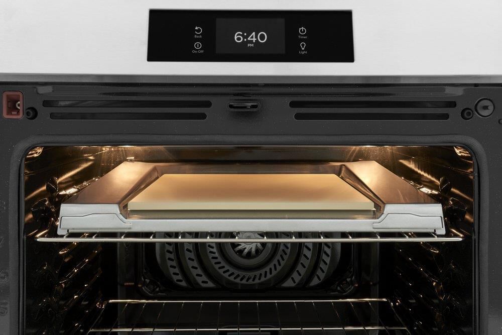Frigidaire Gallery 30&quot; Freestanding Induction Convection Range with Stone-Baked Pizza in Stainless Steel, , large