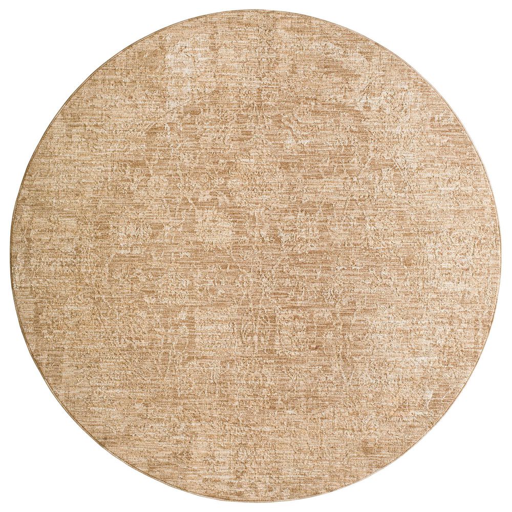 Surya Masterpiece MPC-2300 Beige, Tan and Medium Brown 7'10" Round Area Rug, , large