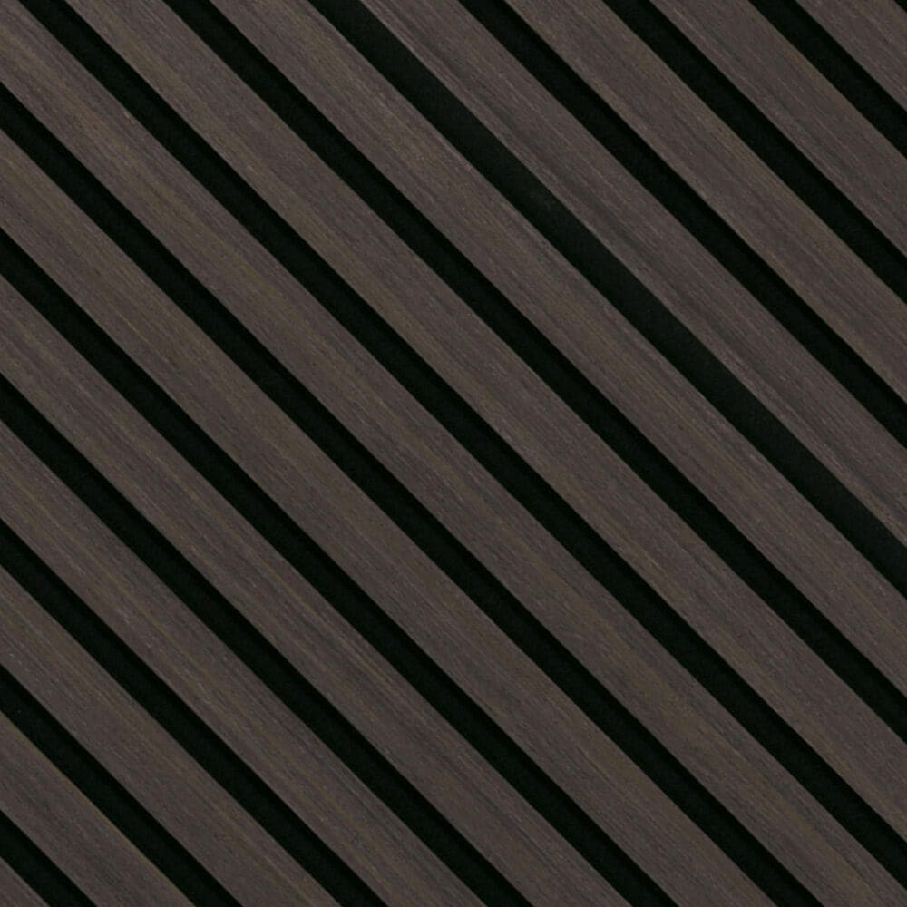 MS International Sonowood Espresso 24" x 48" Acoustic Wood Slat Panels, , large