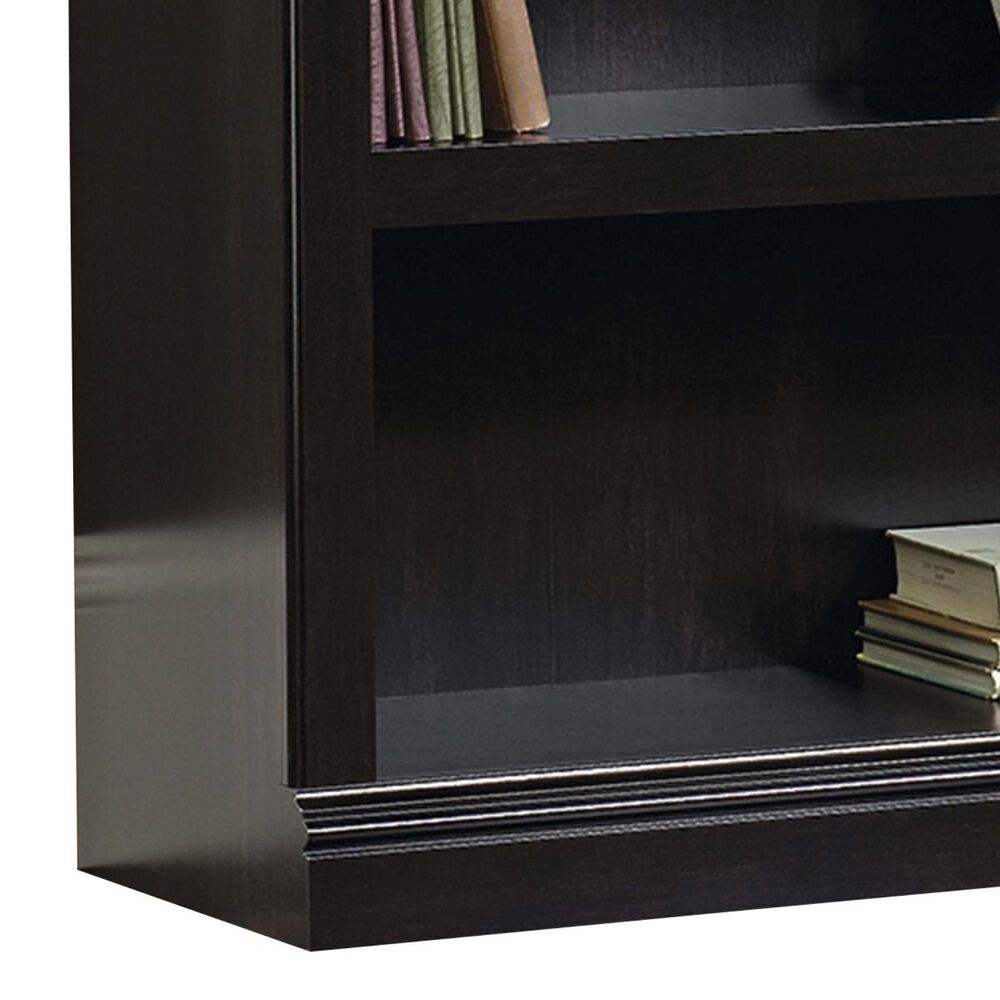 Sauder 5-Shelf Bookcase in Estate Black, , large