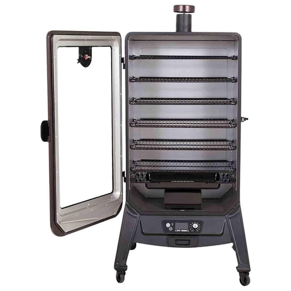 Pit Boss 7-Series Wood Vertical Pellet Smoker in Mahogany, , large