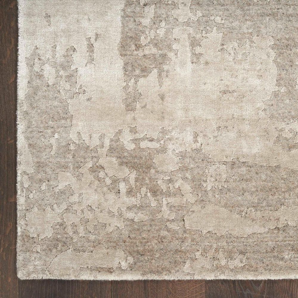 Nourison Harmony 7&#39;9&quot; x 9&#39;9&quot; Silver and Grey Area Rug, , large