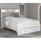Ashley Altyra Queen Upholstered Storage Bed  in White, , large