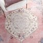 Safavieh Serapi 6"7" x 9" Ivory and Pink Area Rug, , large