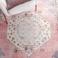 Safavieh Serapi 6"7" x 9" Ivory and Pink Area Rug, , large