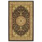 Safavieh Lyndhurst LNH222 3"3" x 5"3" Black and Ivory Area Rug, , large