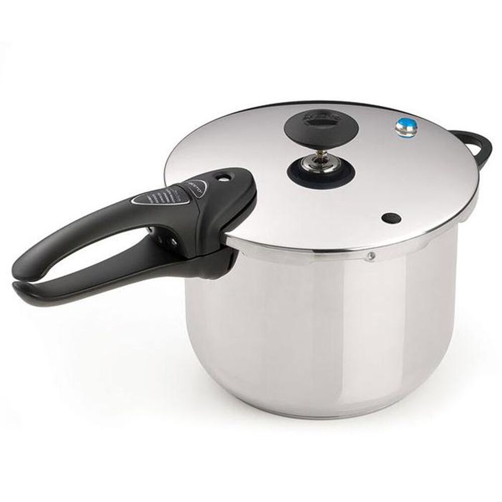 Presto 6-Quart Stainless Steel Pressure Cooker, , large
