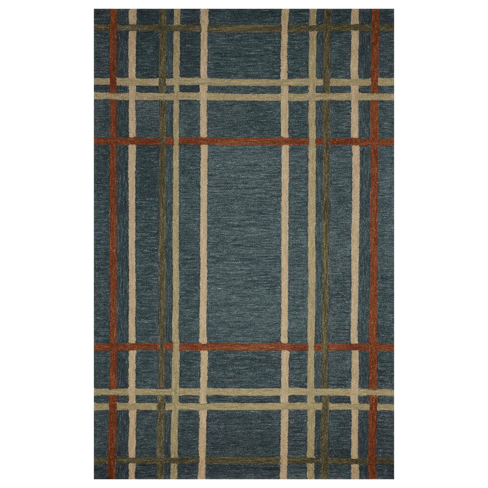 Magnolia Home Waylon Denim and Multicolor 11"6" x 15" Area Rug, , large