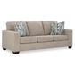 Ashley Deltona Queen Sofa Sleeper in Parchment, , large