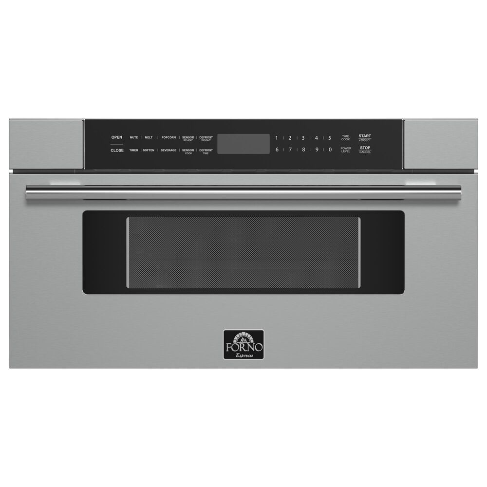 Forno Capoliveri 30" Drawer Microwave in Stainless Steel, , large