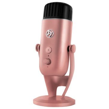 Arozzi Colonna Audiophile Grade Gaming/Streaming/Office USB Microphone - Omnidirectional Cardioid, and Bidirectional Polar Patterns, Boom Arm Compatible - RoseGold, , large