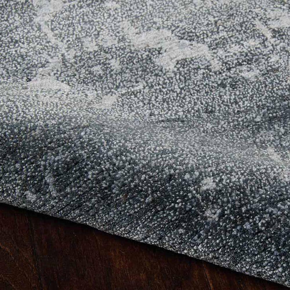 Nourison Silk Shadows 8&#39;6&quot; x 11&#39;6&quot; Blue and Stone Area Rug, , large
