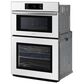 Samsung Bespoke 2-Piece Kitchen Package with White Bespoke 30" Combination Wall Oven and Stainless Steel 30" Gas Cooktop, , large
