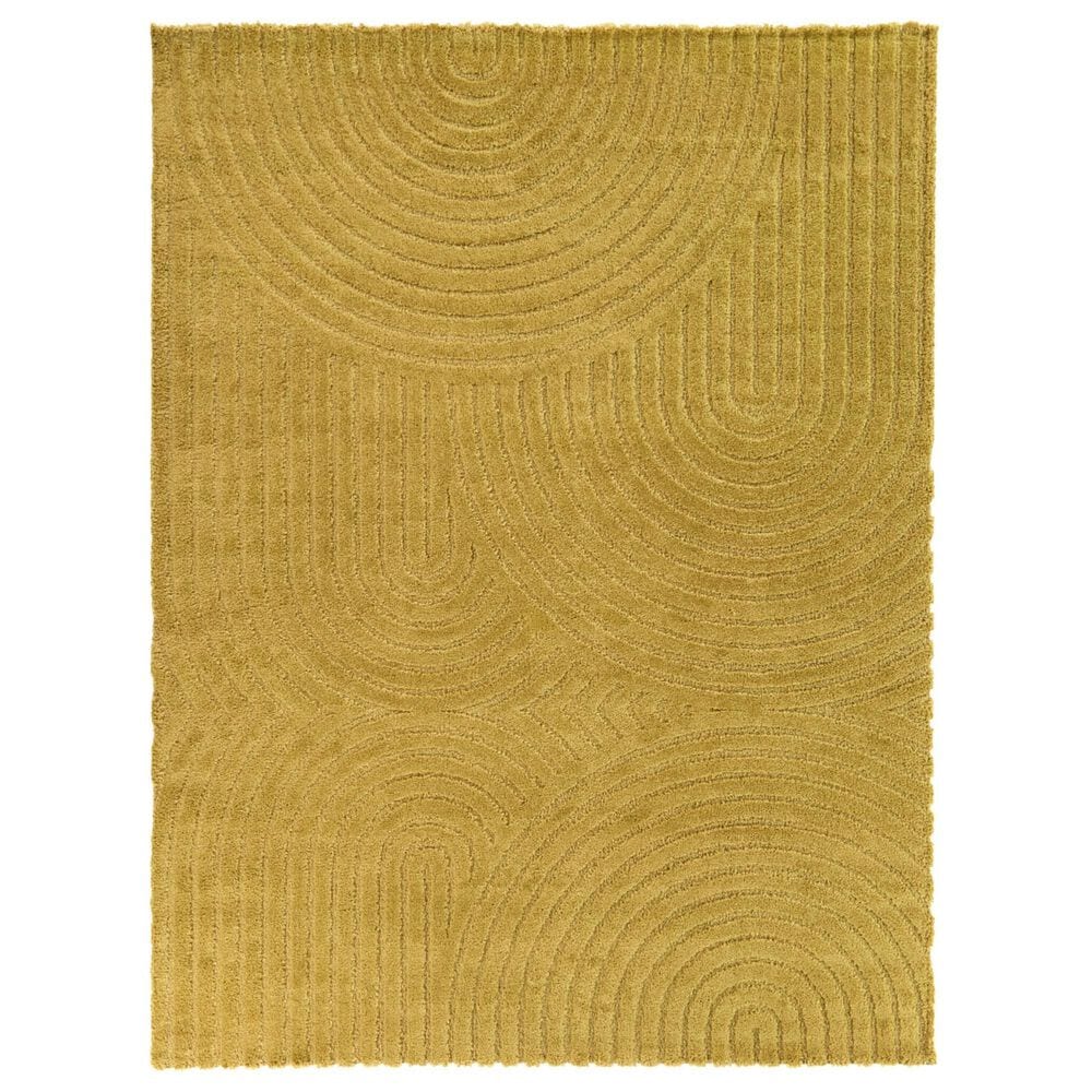 Balta Rugs Caserio 5"3" x 7" Gold Area Rug, , large