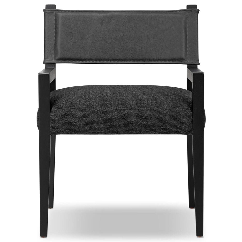 Four Hands Ferris Dining Arm Chair in Black Ash, , large
