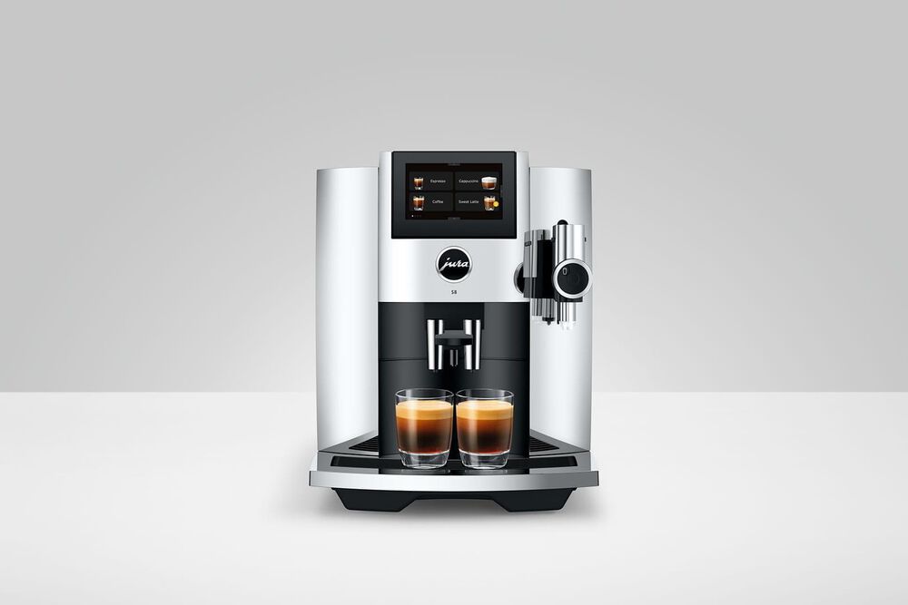 Jura S8 64 Oz Automatic Coffee Maker in Chrome, , large