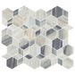 Dal-Tile Gamma Azure 14"" X 16"" HYPNOTIC Natural Stone Mosaic Sheet, , large
