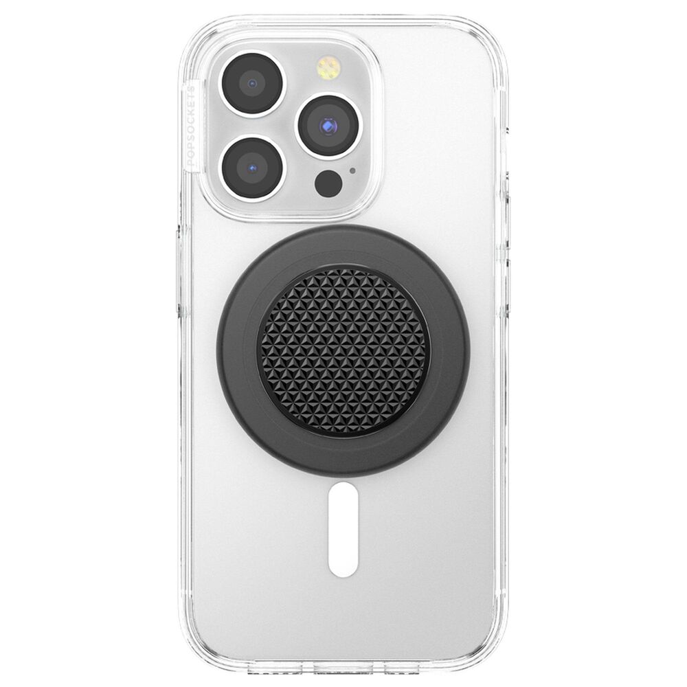 PopSockets Nocturna PopGrip for MagSafe in Triangle Knurl Black, , large