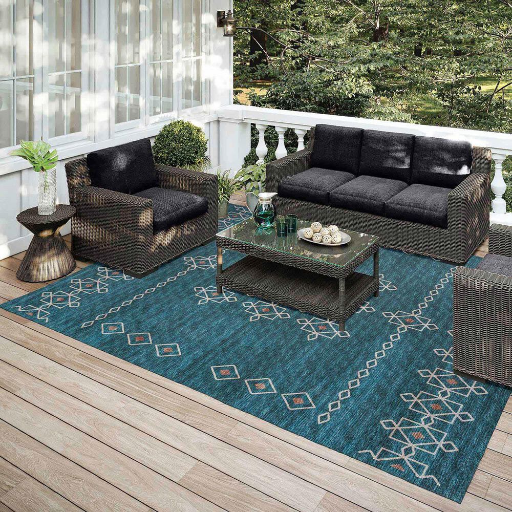 Dalyn Rug Company Sedona Southwestern 5&#39; x 7&#39;6&quot; Riverview Indoor/Outdoor Area Performance Rug, , large