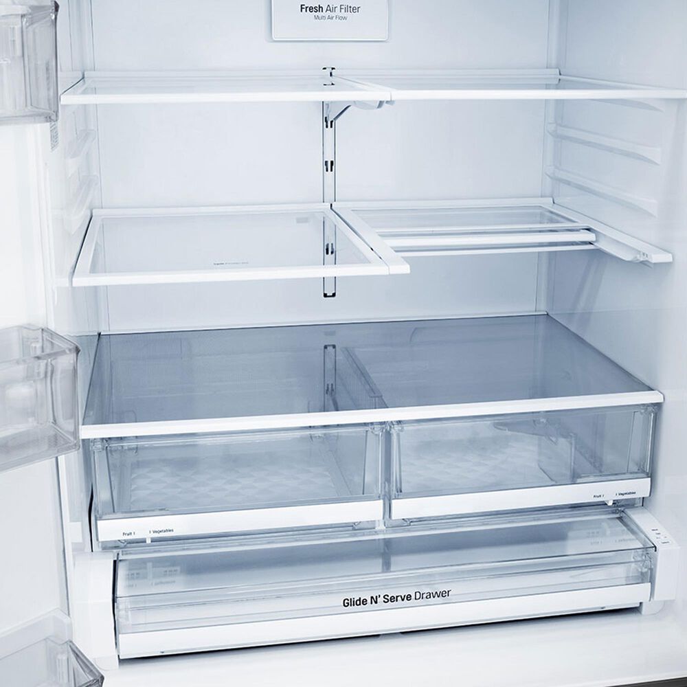 LG 28 Cu. Ft. Capacity 4-Door French Door Refrigerator in Stainless Steel, , large