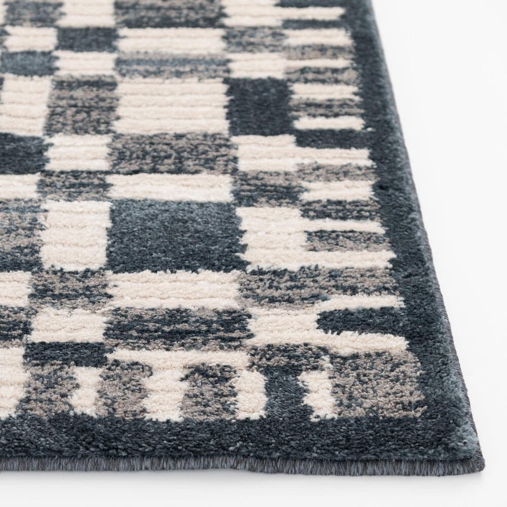 Central Oriental Grove Denim and Lace 7'10" x 9'10" Area Rug, , large