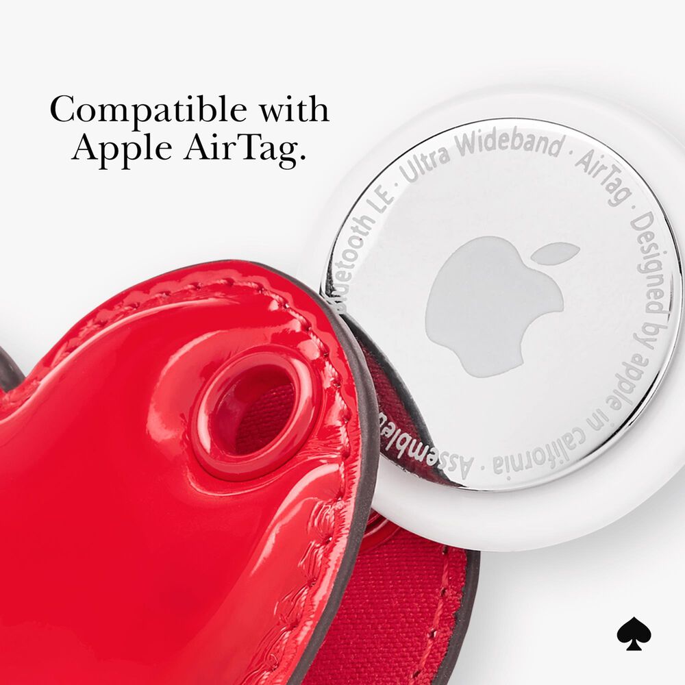 Kate Spade Charm Keychain for Apple AirTag in Heart, , large