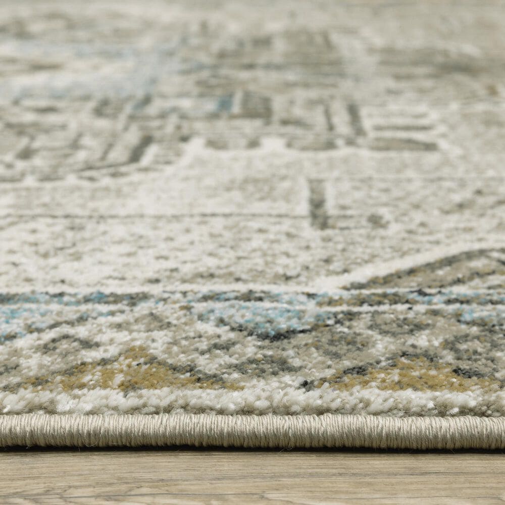 Oriental Weavers Venice Grey 6&#39;7&quot; x 9&#39;2&quot; Area Rug, , large