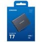 Samsung 1TB T7 Portable SSD in Titan Gray, , large