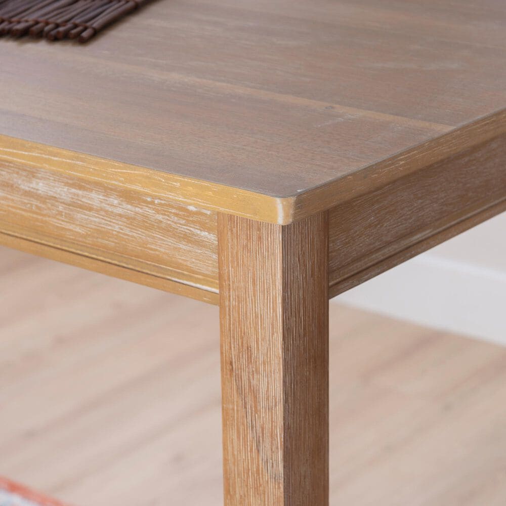 Linon Home Decor Claridge Bar Height Pub Table in Distressed Natural - Table Only, , large