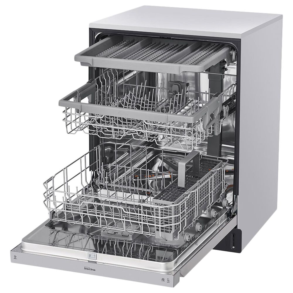 LG 24" BuiltIn Dishwasher with 3rd Rack in PrintProof Stainless Steel