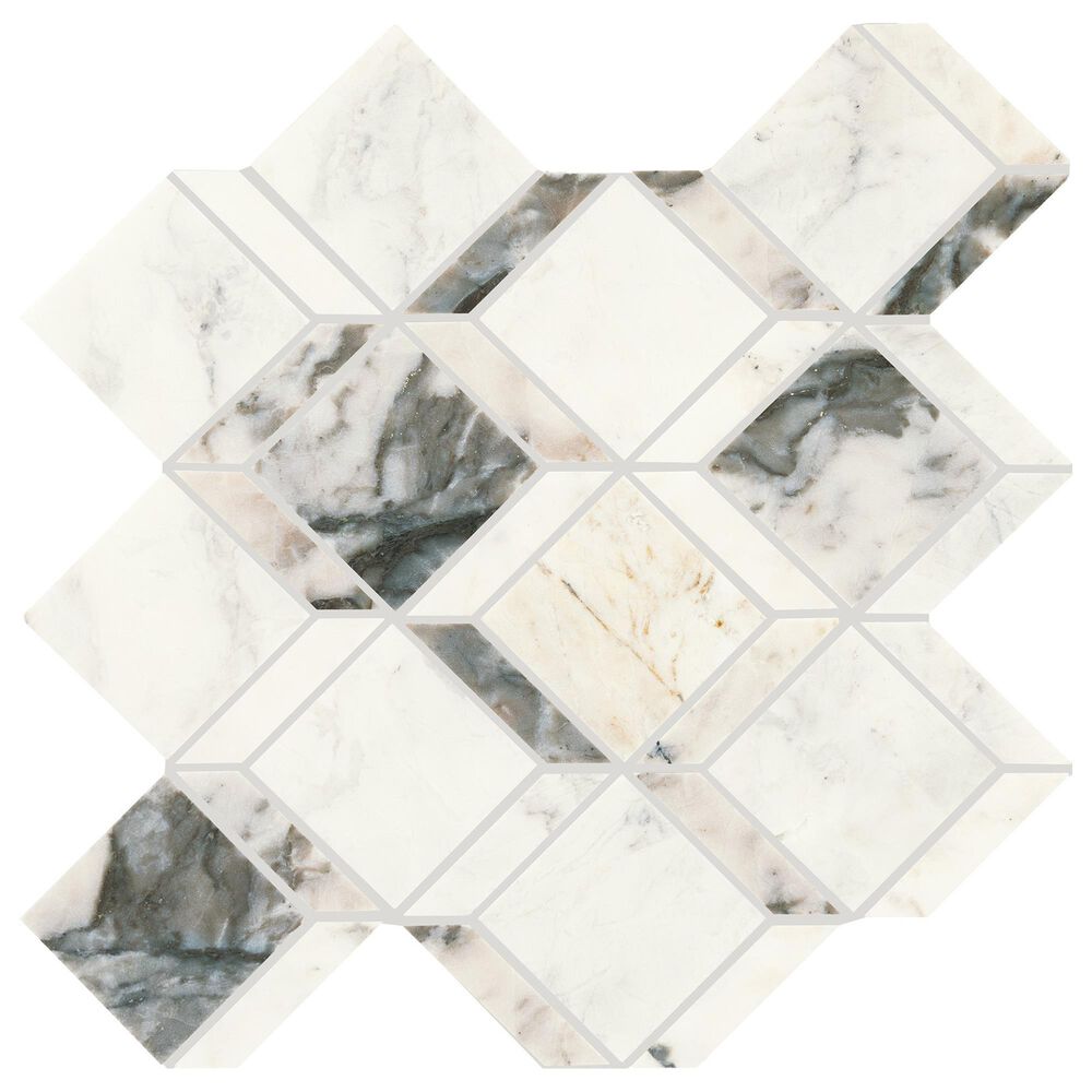 Dal-Tile Gamma Illusive 12"" X 12"" BALANCE XL Natural Stone Mosaic Sheet, , large