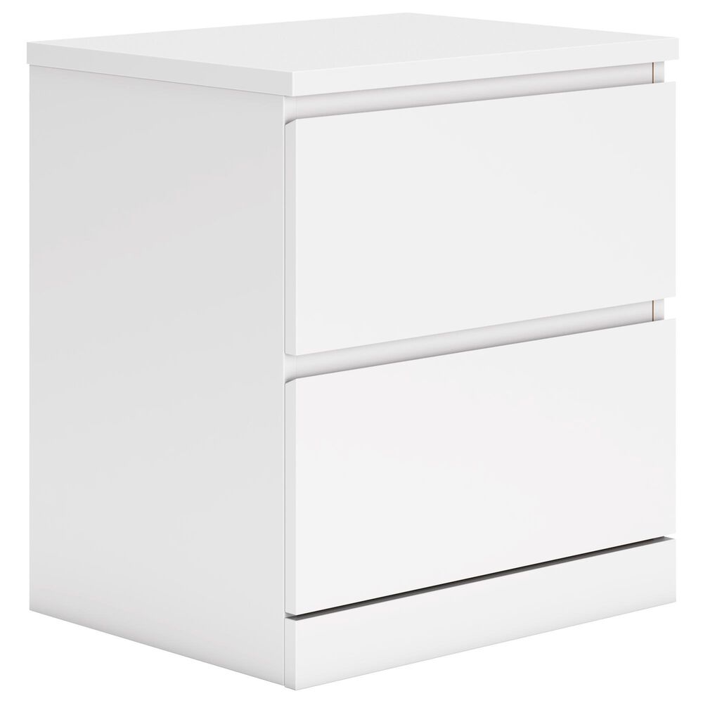 Ashley Onita 2-Drawer Nightstand in White, , large