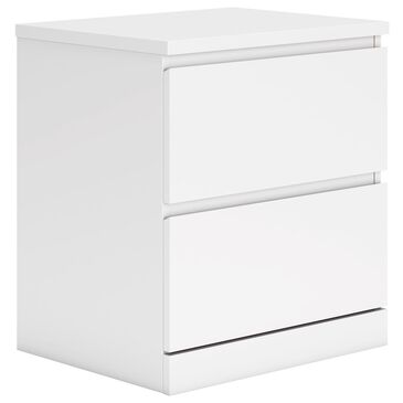 Ashley Onita 2-Drawer Nightstand in White, , large