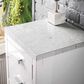 James Martin Vanities Addison 15" Base Cabinet in Glossy White with Eternal Jasmine Pearl Quartz Top, , large