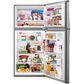 Whirlpool 19 Cu. Ft. Top-Freezer Refrigerator with LED Interior Lighting in Metallic Steel, , large