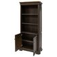 Wycliff Bay Sonoma Bookcase with 2-Door in Dark Roast, , large