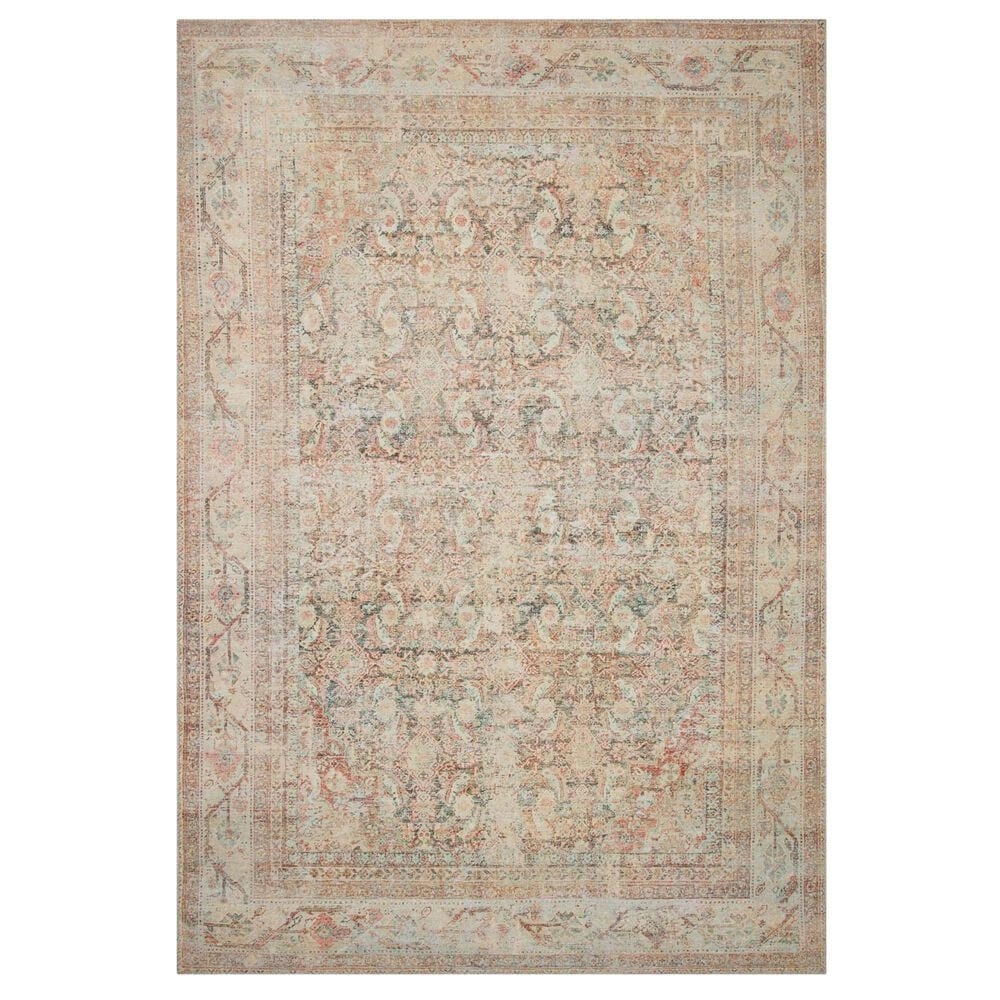 Loloi Adrian 8"6" x 11"6" Natural and Apricot Area Rug, , large
