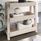 Ashley Blariden Shelf Accent Table in Light Tan, , large