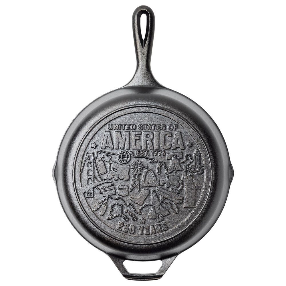 Lodge 12" Texas Seasoned Skillet in Black, , large