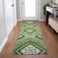 Dalyn Rug Company Portico PO5 Green 2"3" x 7"6" Runner, , large
