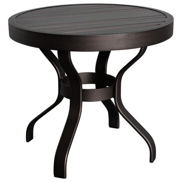 Woodard 22" Round Patio End Table in Twilight, , large