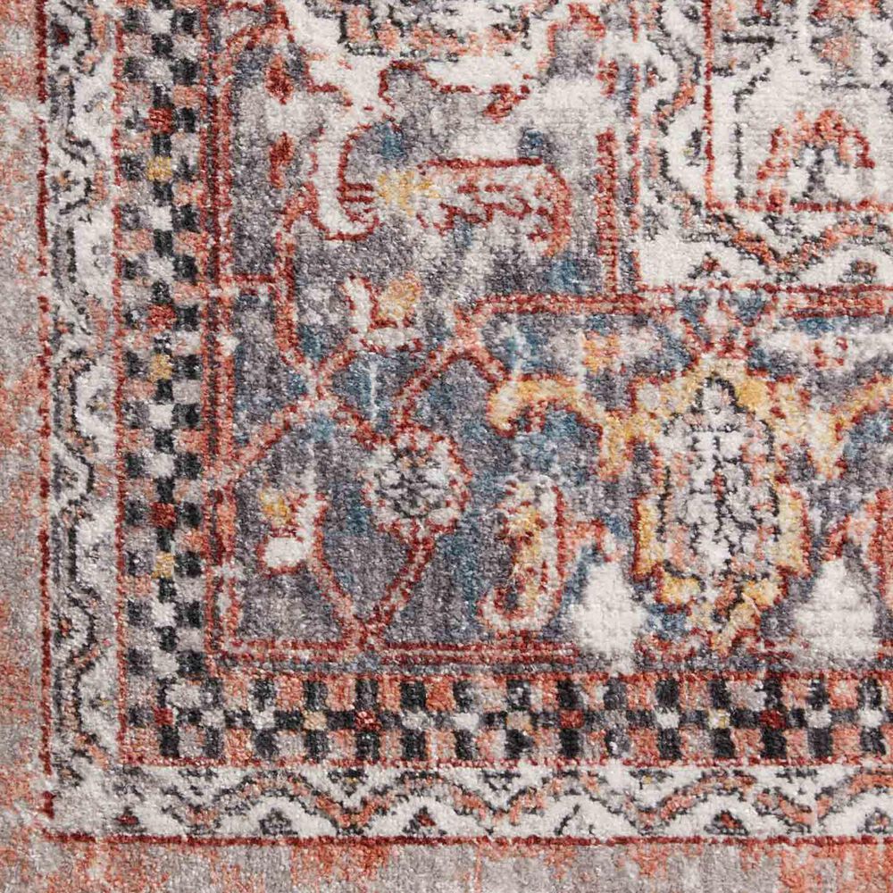 Loloi II Cassandra CSN-01 2&#39;6&quot; x 4&#39; Rust and Multicolor Area Rug, , large