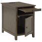Ashley Treytown Chairside End Table in Grayish Brown, , large