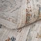 Feizy Pasha 6"6" x 9"6" Ivory and Blue Area Rug, , large