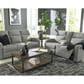 Ashley Gauntlet Manual Reclining Loveseat in Sterling, , large