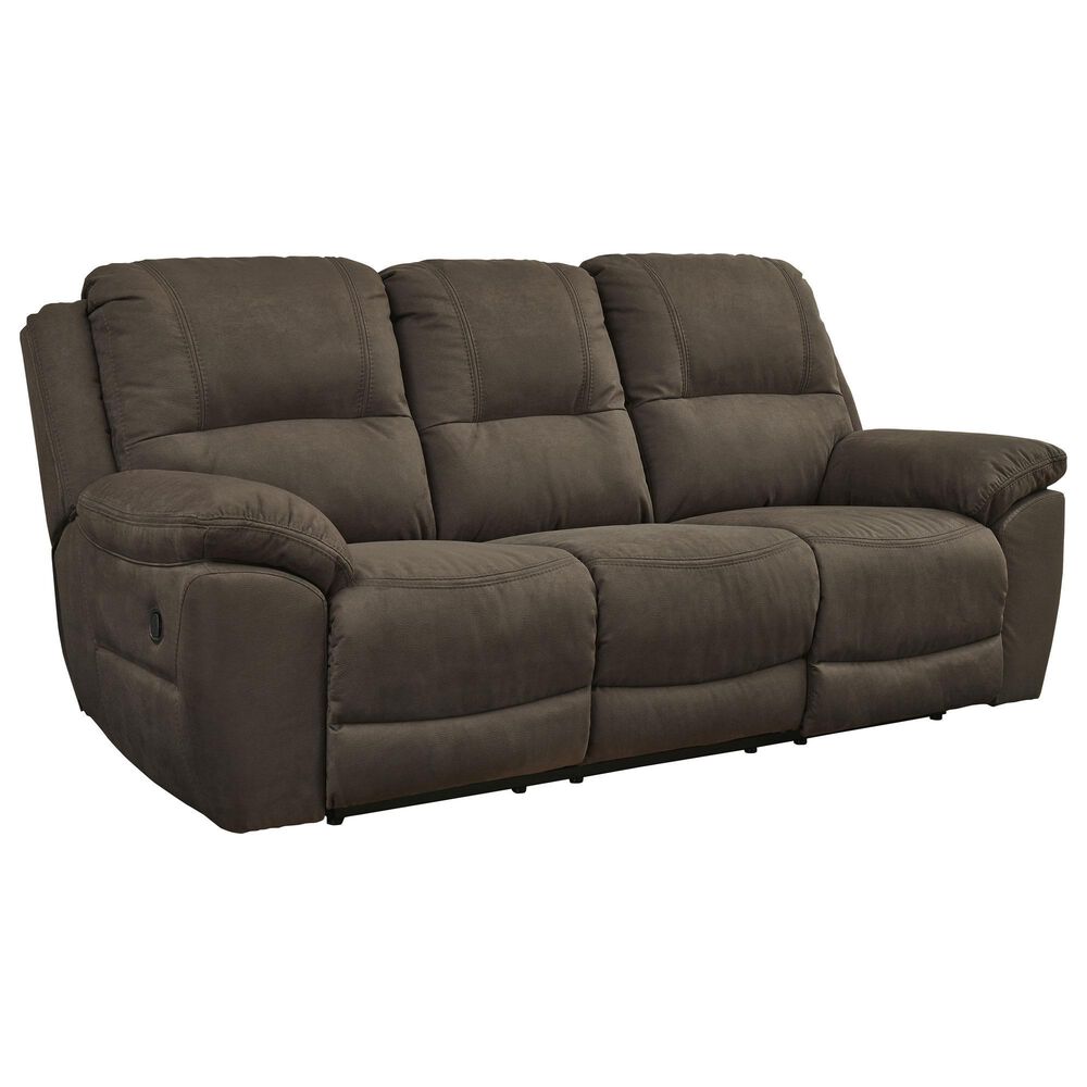 Ashley Next-Gen Gaucho Manual Reclining Sofa in Espresso, , large
