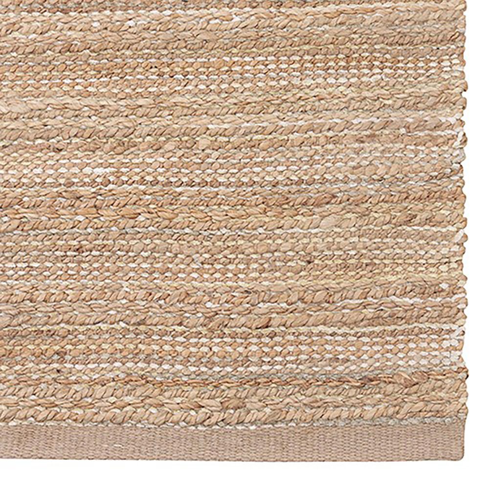 L&amp;R Resources Natural Fiber 5&#39; x 7&#39;9&quot; Cream and Ivory Area Rug, , large