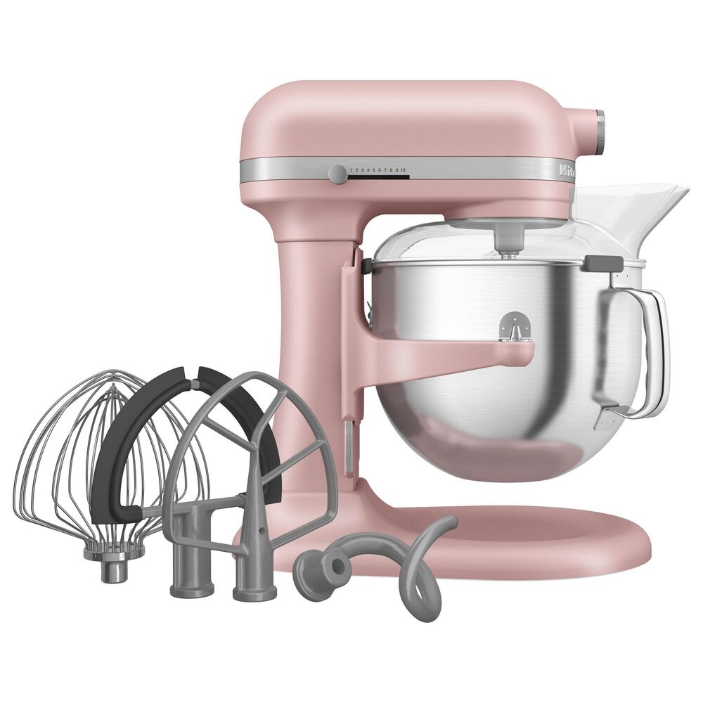 KitchenAid 7-Quart Bowl-Lift Stand Mixer in Matte Dried Rose, , large