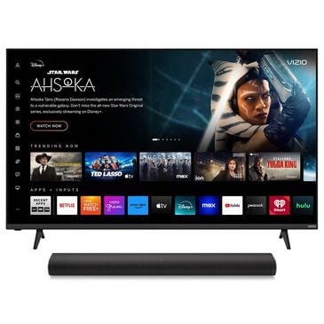 VIZIO 55" Class 4K LED - Smart TV with All-in-One Soundbar in Black, , large